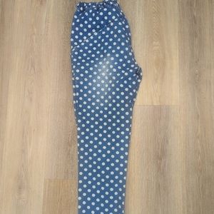 polka dot jeans